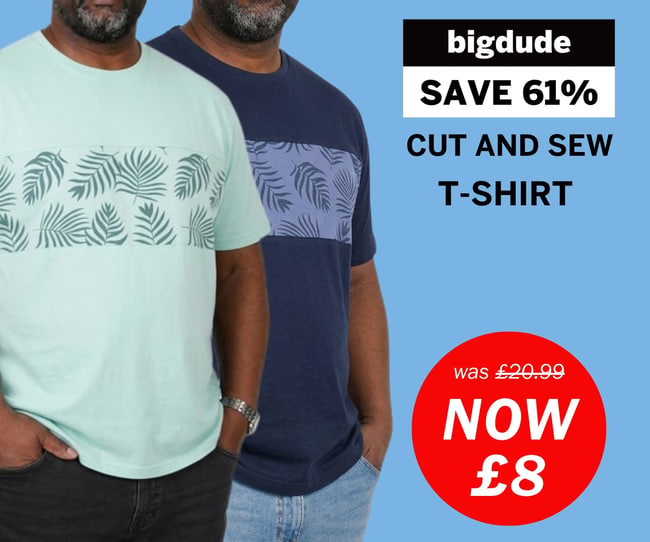Bigdude weekly deal - T-Shirts now £8